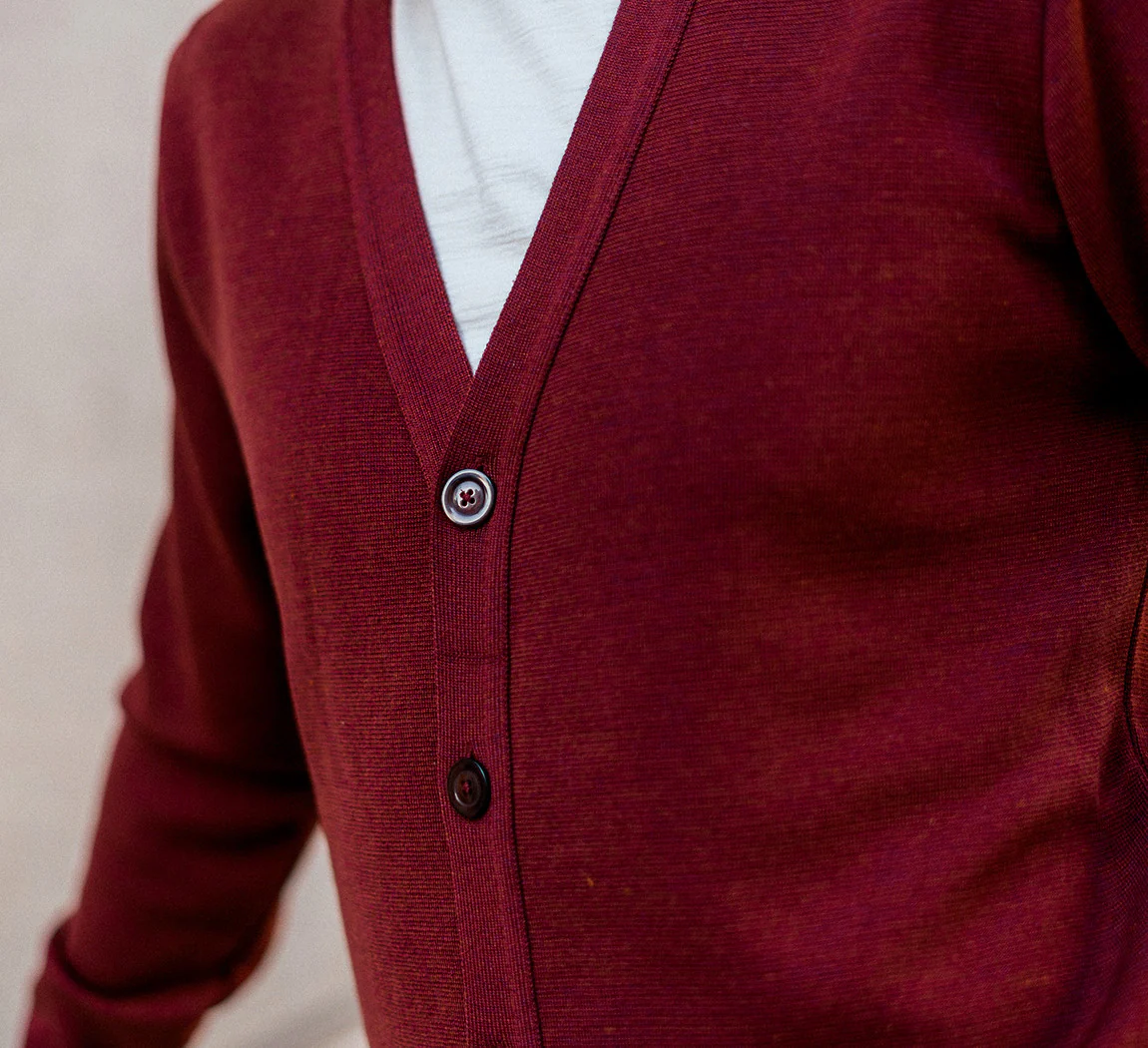 MERINO TENCEL CARDIGAN - Image 8