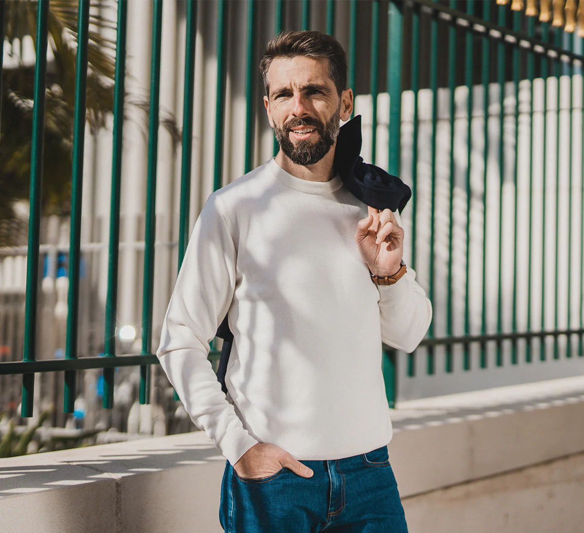 MERINO TENCEL PULLOVER - Image 10