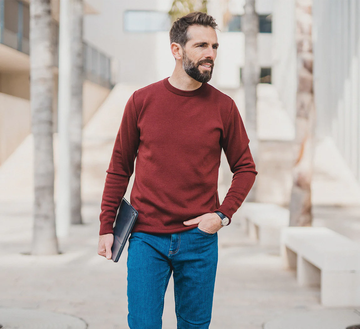 MERINO TENCEL PULLOVER - Image 8