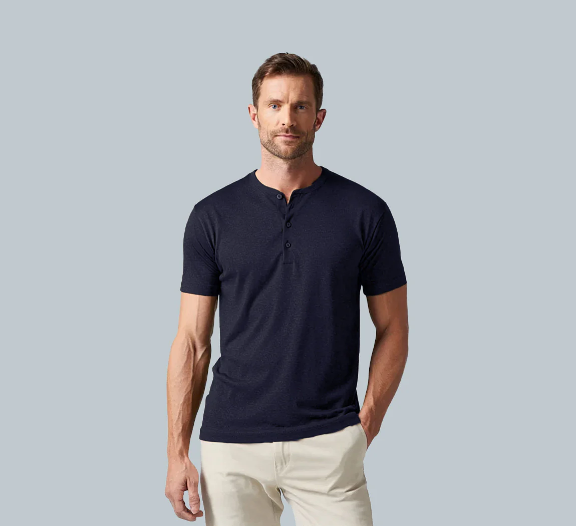 PERFORMANCE MERINO HENLEY - Image 9