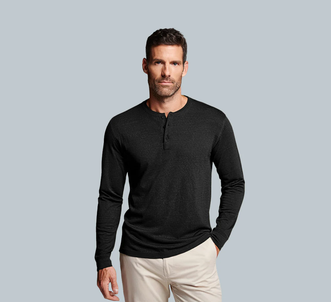 PERFORMANCE MERINO LONG SLEEVES HENLEY - Image 7