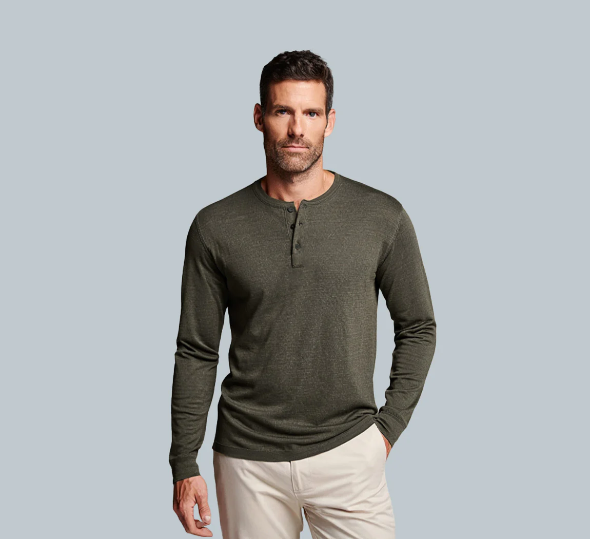 PERFORMANCE MERINO LONG SLEEVES HENLEY - Image 9