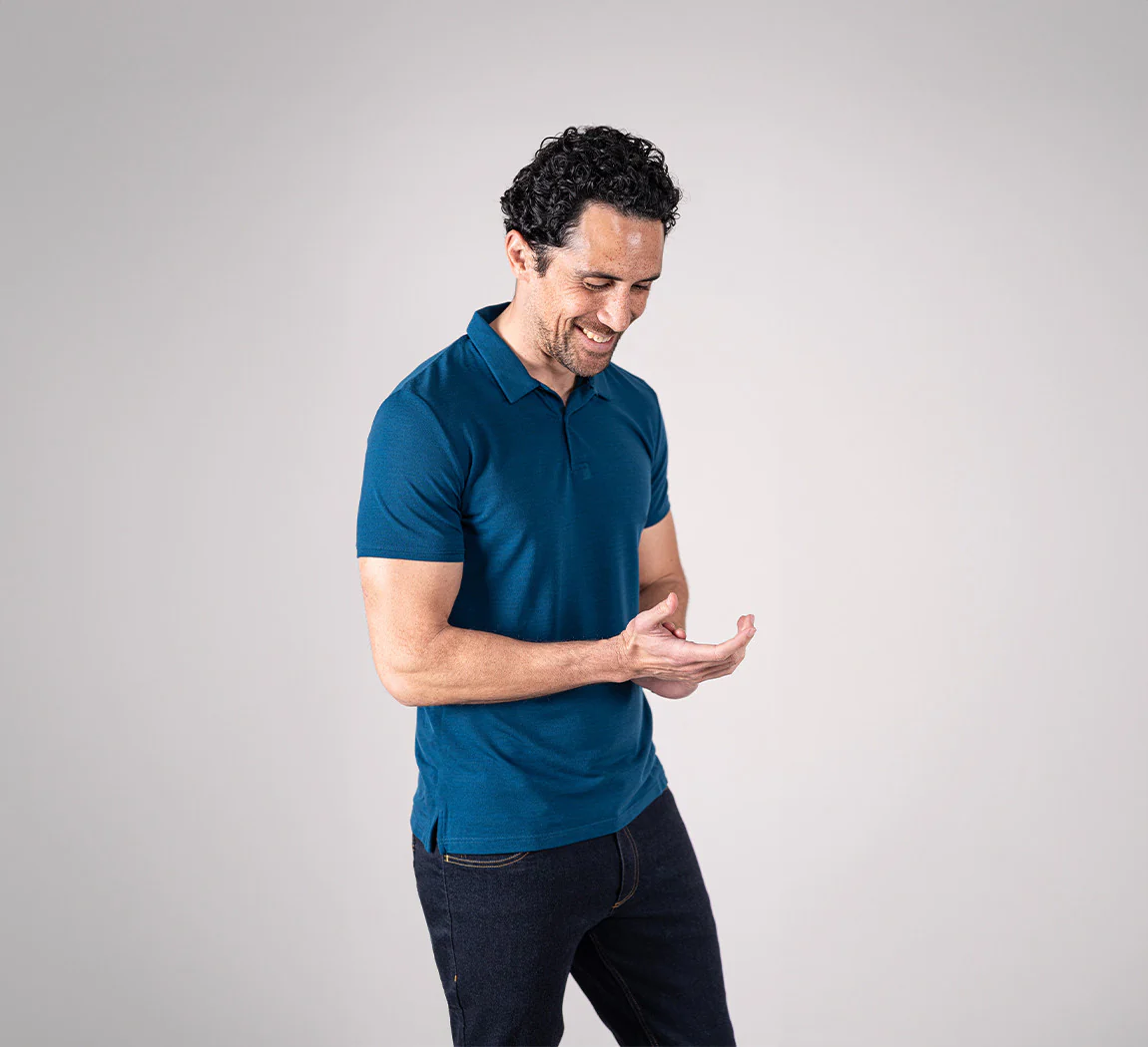 PIQUÉ MERINO POLO - Image 17