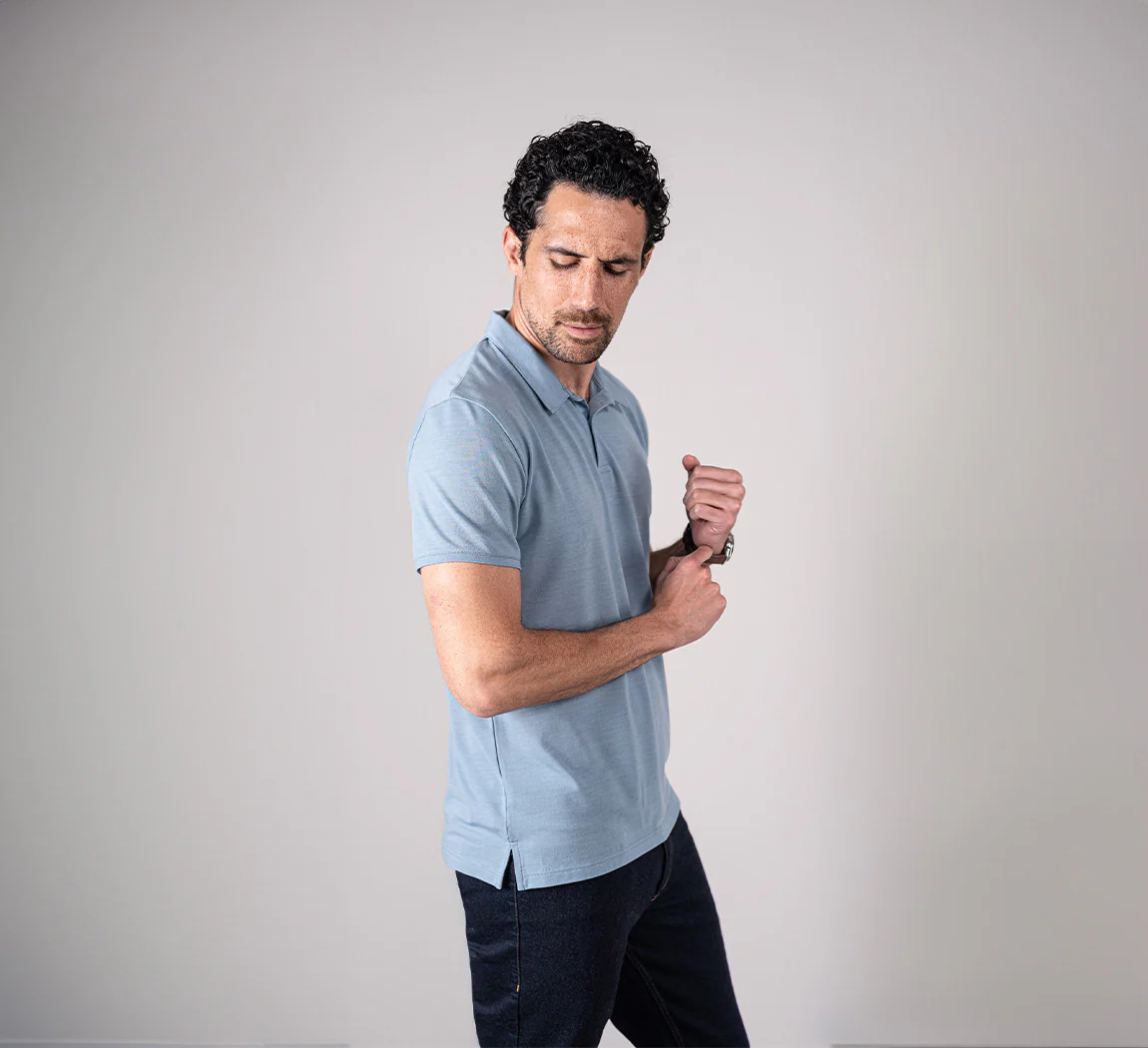 PIQUÉ MERINO POLO - Image 20
