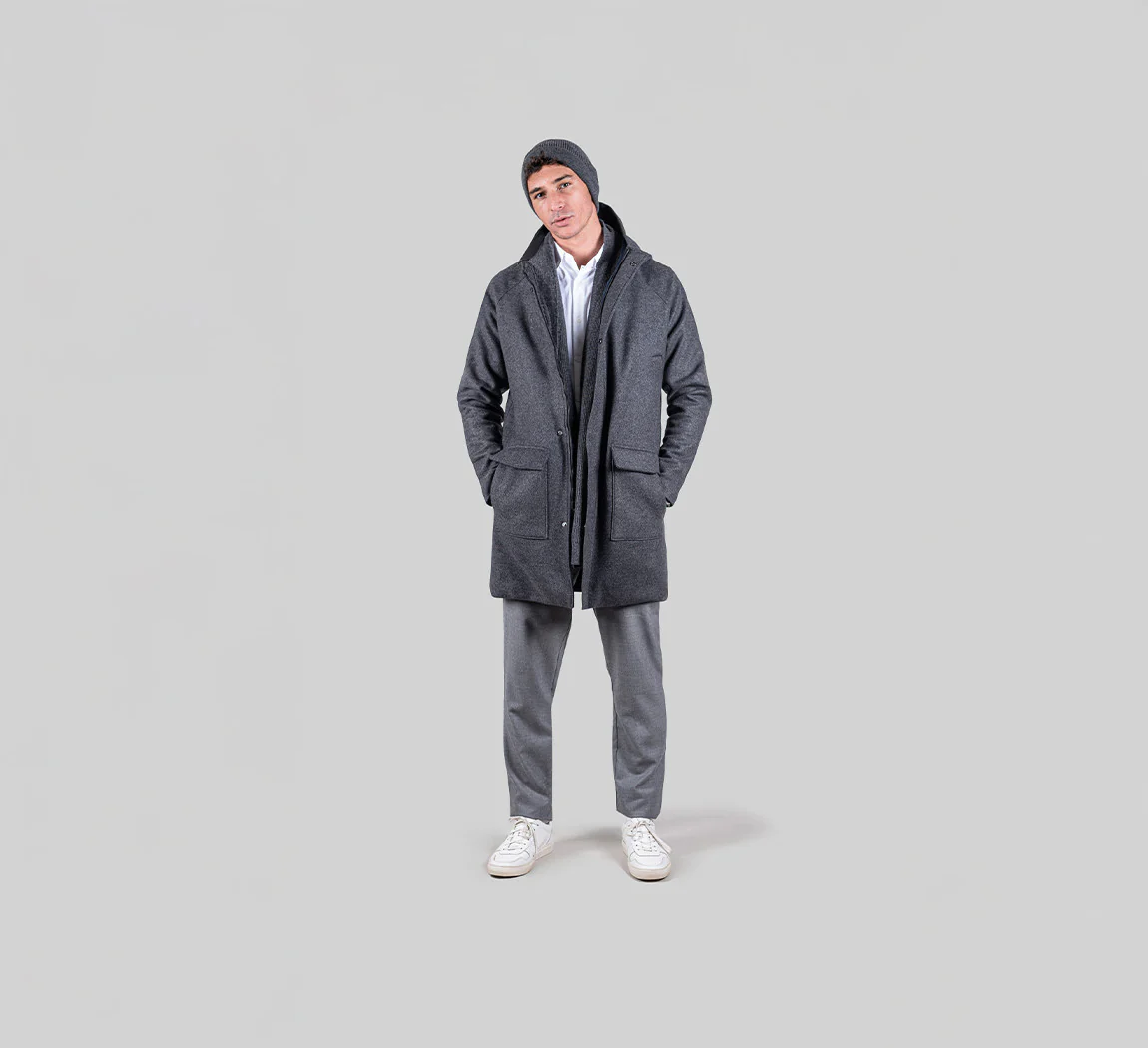 RECYCLED WOOL PARKA - Image 10