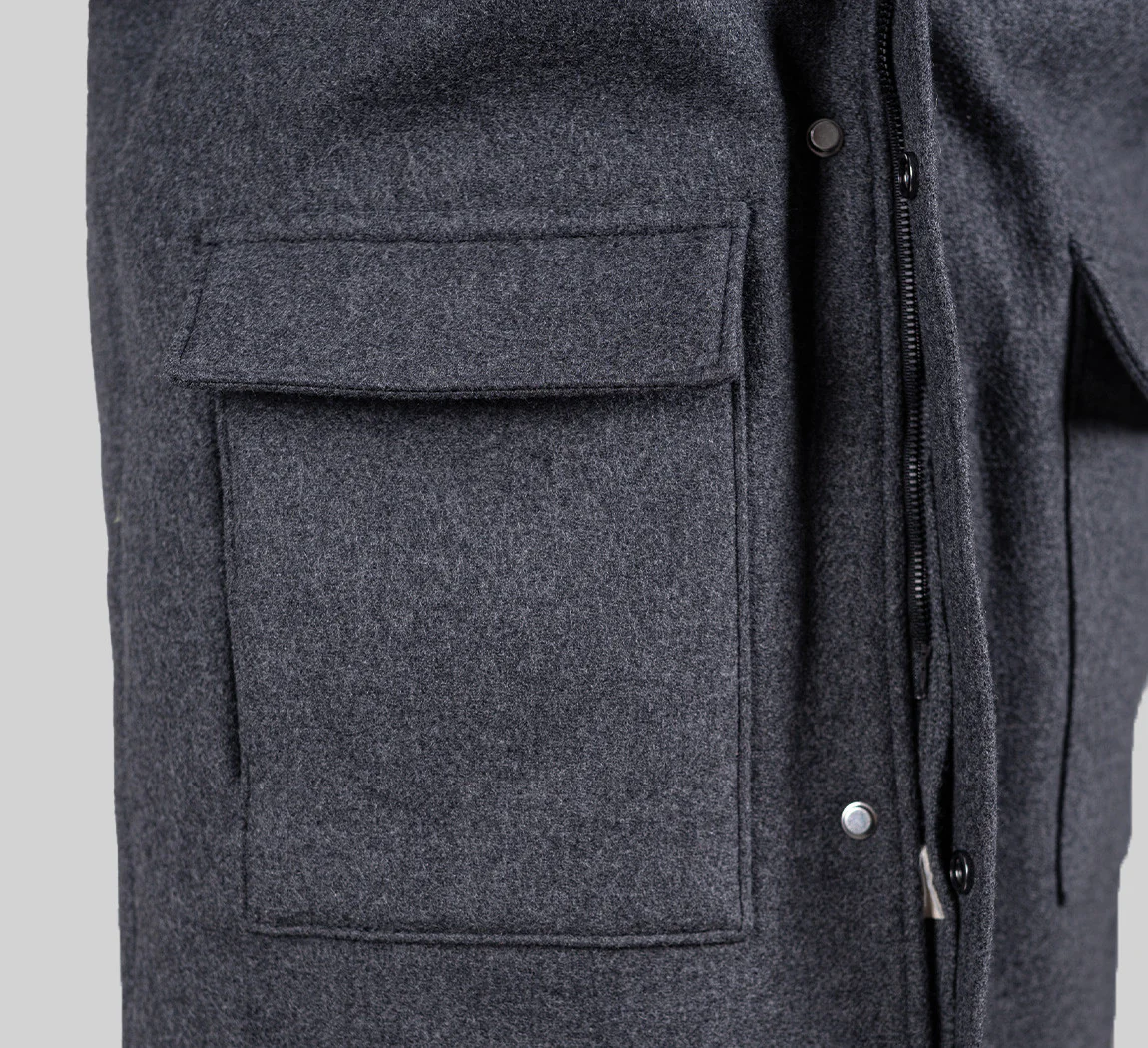 RECYCLED WOOL PARKA - Image 12
