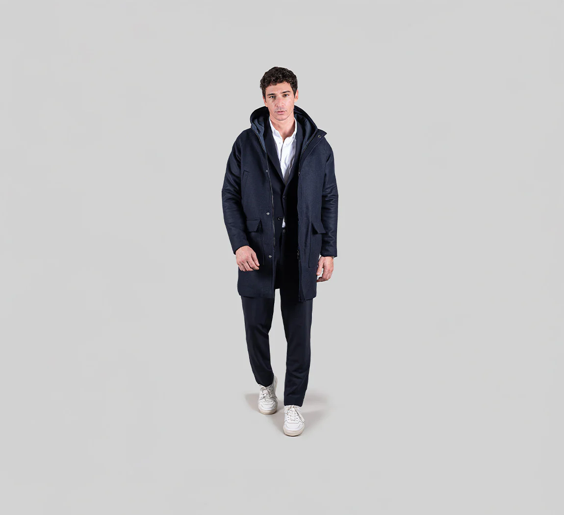 RECYCLED WOOL PARKA - Image 4
