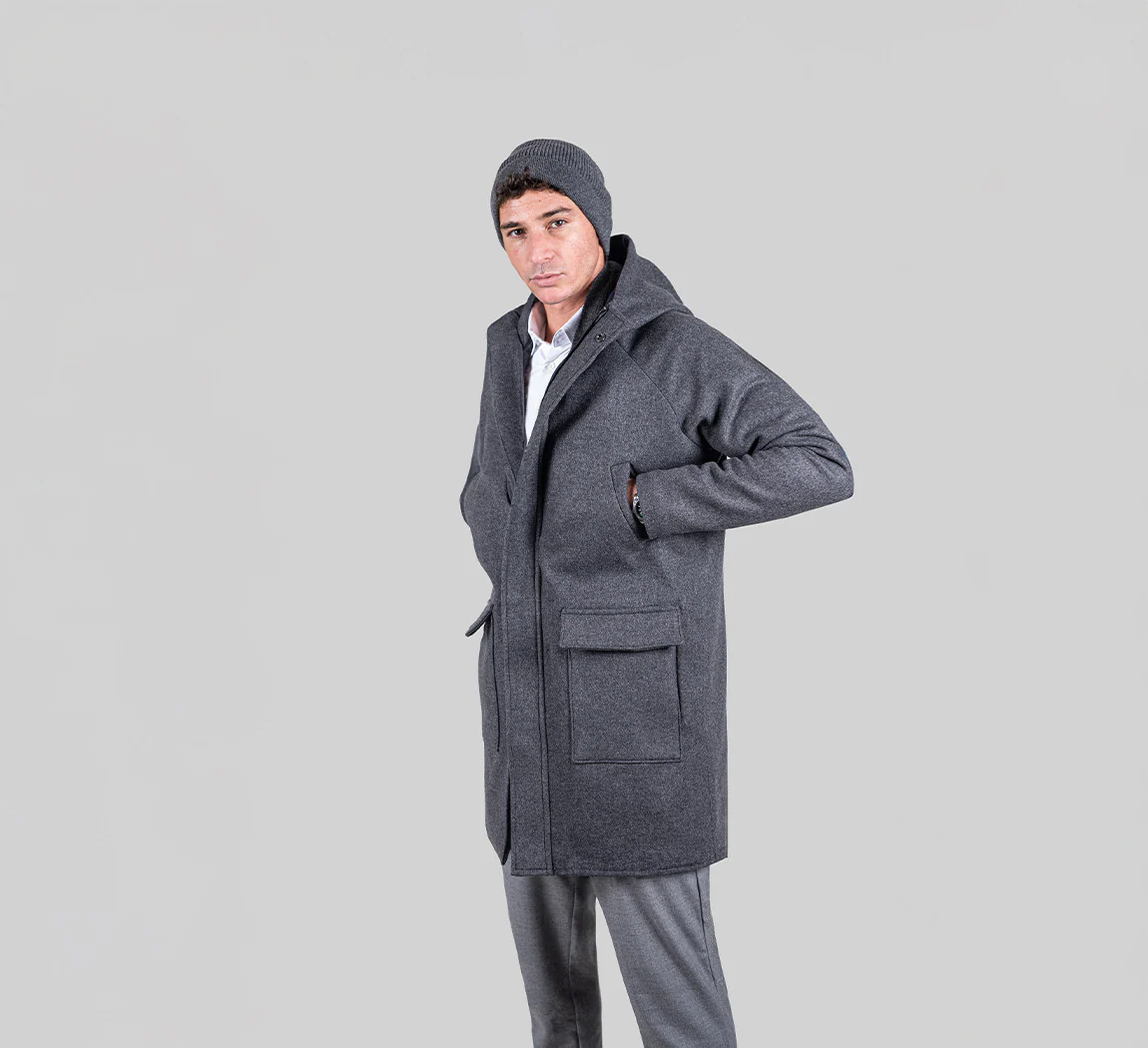 RECYCLED WOOL PARKA - Image 8