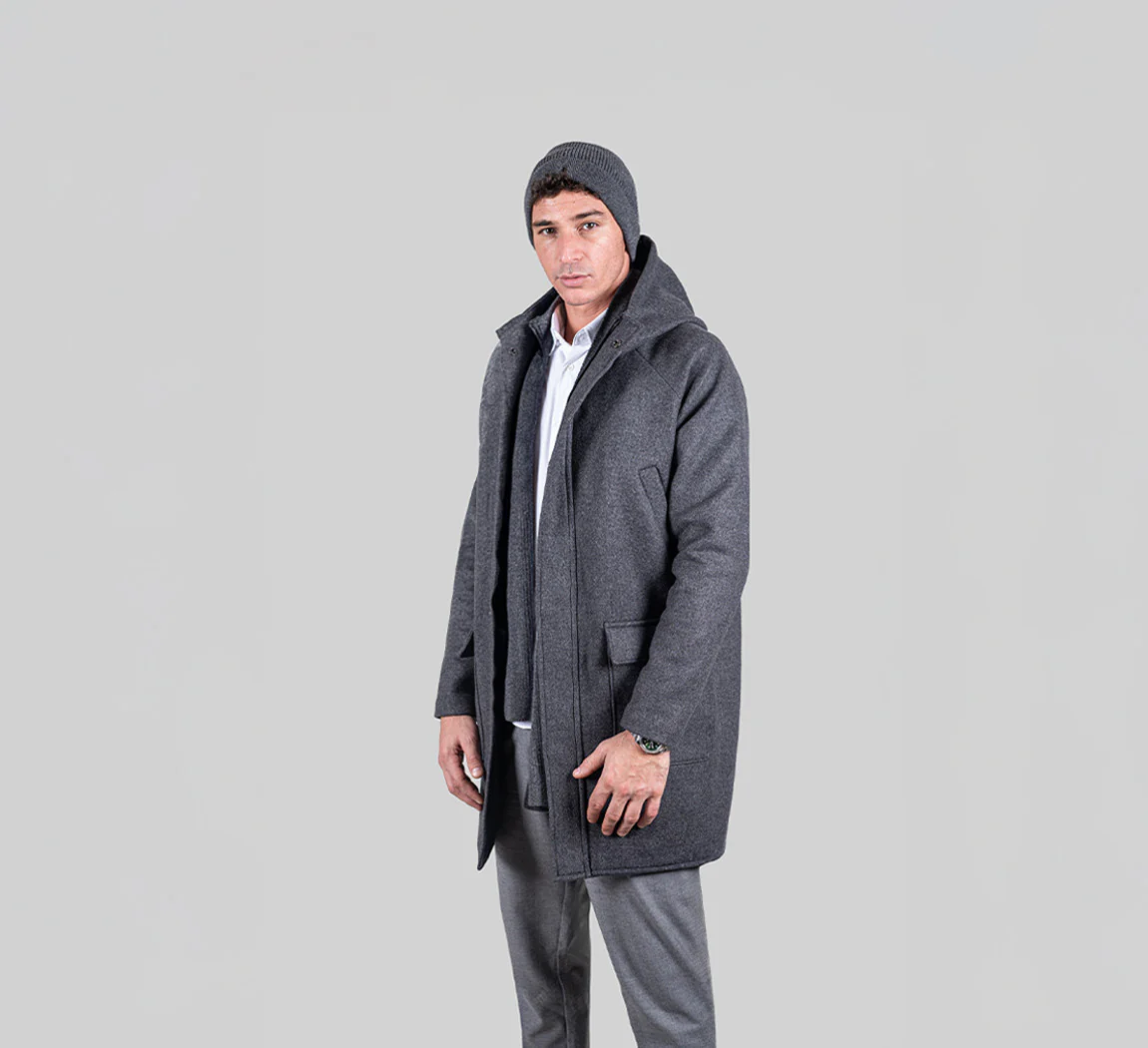 RECYCLED WOOL PARKA - Image 9