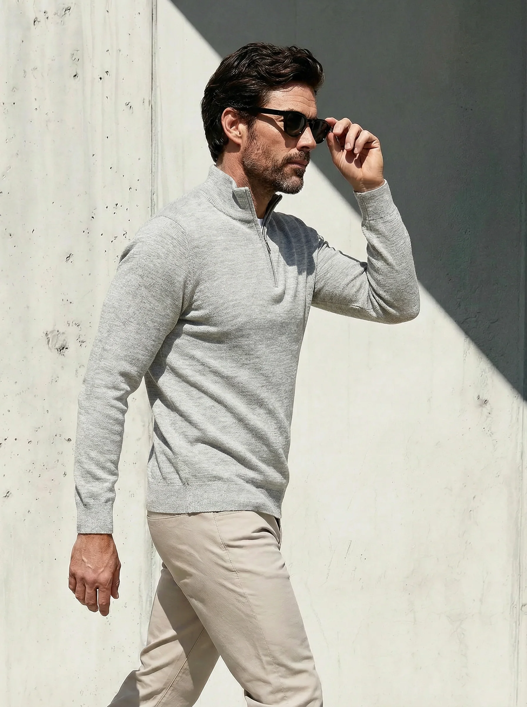 ULTRA MERINO ZIP PULLOVER - Image 7