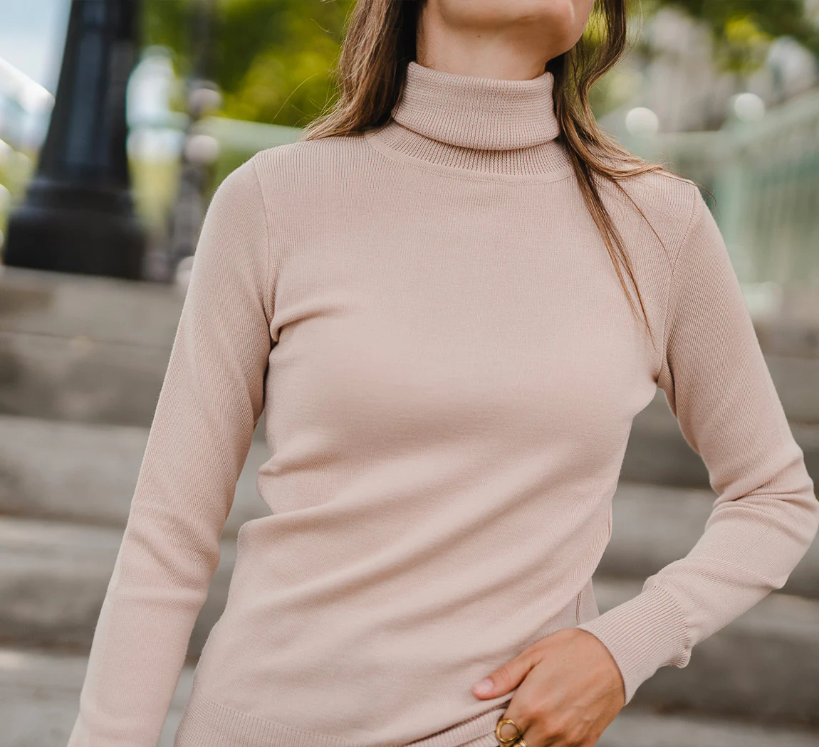 WOMAN MERINO TURTLENECK - Image 5
