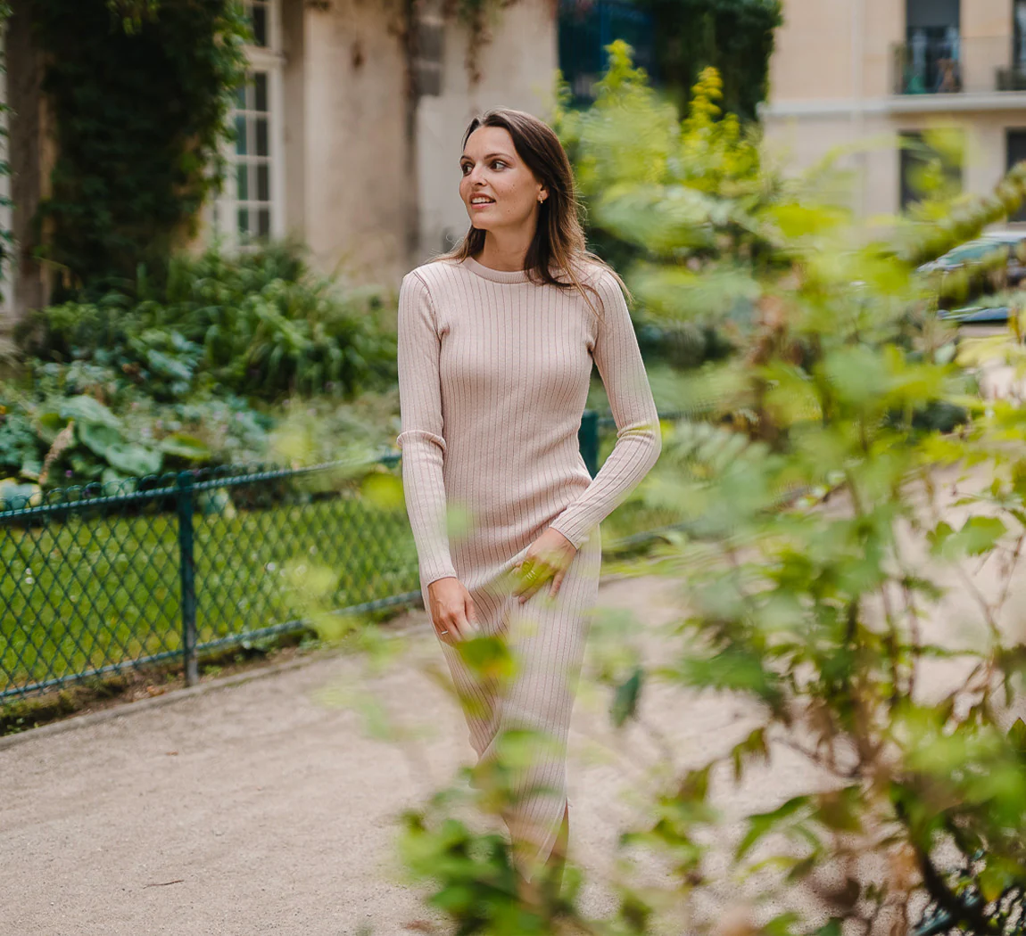 MERINO RIB DRESS - Image 13