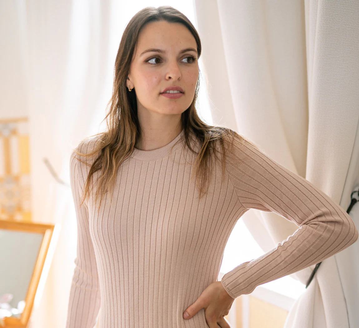 MERINO RIB DRESS - Image 15